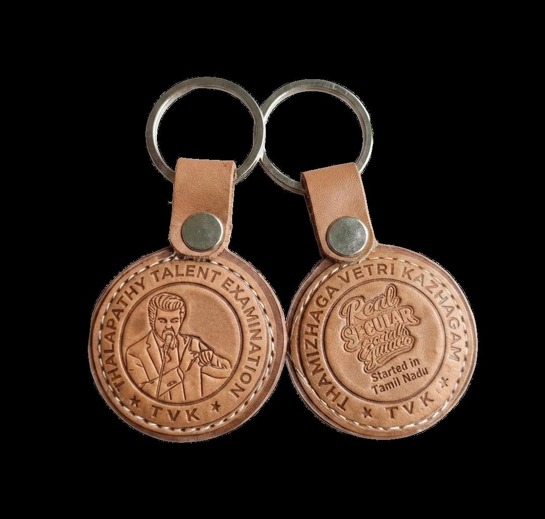 Genuine Leather Keychain